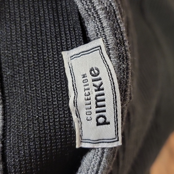 European Brand - Asymmetrical Grey Mini Skirt - Picture 2 of 2